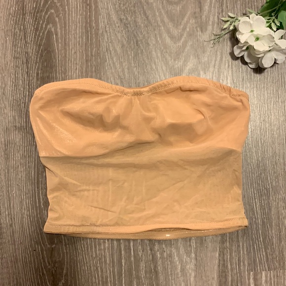 Nancy Ganz Bodyslimmers Bandeau Bra - Picture 1 of 3